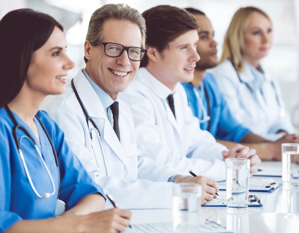 Medical doctors at the conference