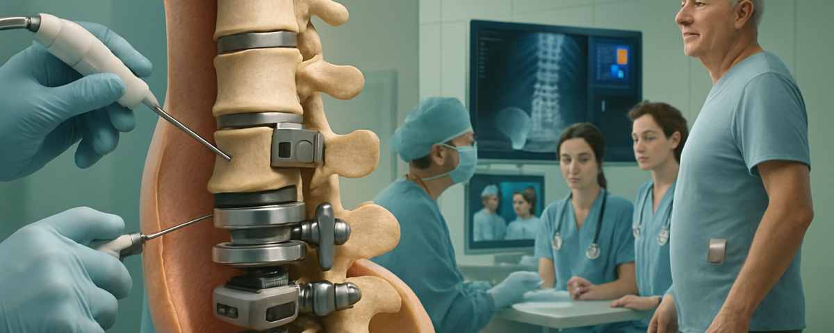 découvrez comment les implants innovants tops™, intraspine® et esp révolutionnent le parcours de soins en offrant des solutions efficaces pour améliorer la qualité de vie des patients. plongez dans l'univers des technologies de pointe et leur impact sur le succès des interventions chirurgicales.