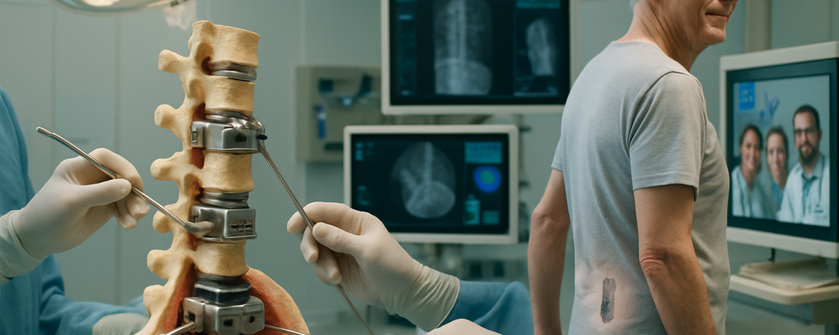 découvrez l'avis d'un expert sur les implants innovants tops™, intraspine® et esp : technologies, avantages et conseils pour le choix des solutions de pointe en chirurgie du rachis.