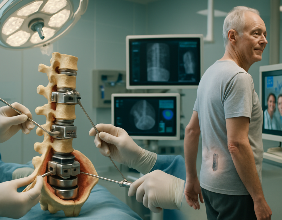 découvrez l'avis d'un expert sur les implants innovants tops™, intraspine® et esp : technologies, avantages et conseils pour le choix des solutions de pointe en chirurgie du rachis.