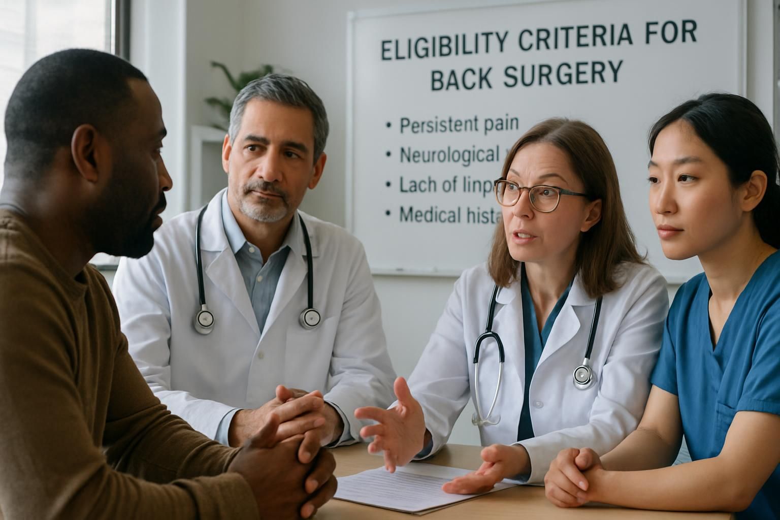 découvrez les critères d’éligibilité essentiels pour la chirurgie du dos et informez-vous sur ce que tout patient doit savoir avant de se lancer dans cette intervention.