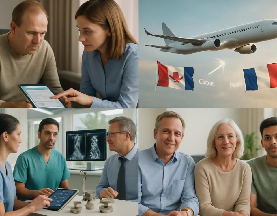 analyse de l'organisation des examens d'imagerie médicale et son influence déterminante sur le choix des options chirurgicales adaptées.