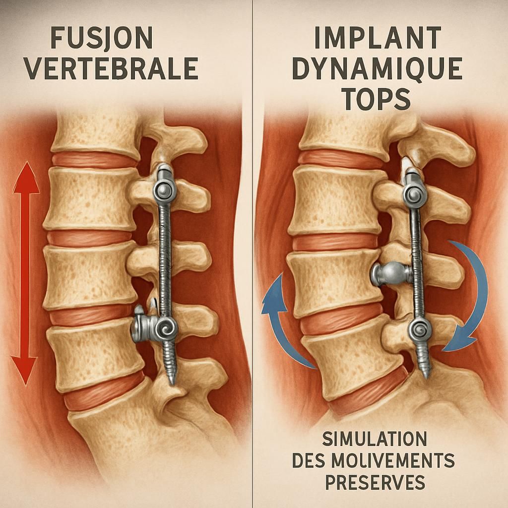 découvrez comment les implants innovants tels que tops™, intraspine® et esp peuvent offrir des alternatives à la chirurgie traditionnelle pour traiter vos problèmes de dos.