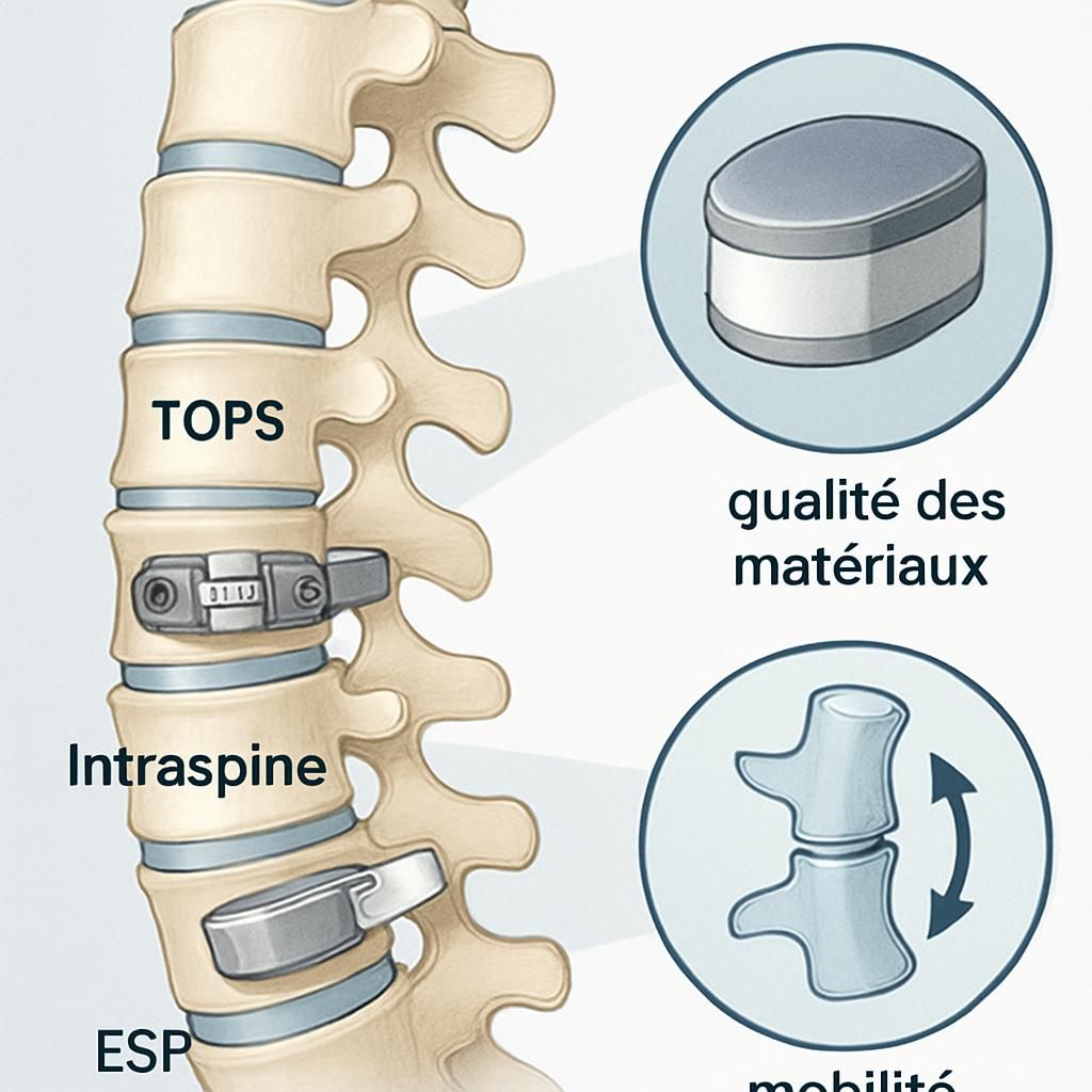 découvrez comment les implants innovants tops™, intraspine® et esp révolutionnent les traitements orthopédiques pour les patients québécois, offrant des solutions avancées et des résultats améliorés.