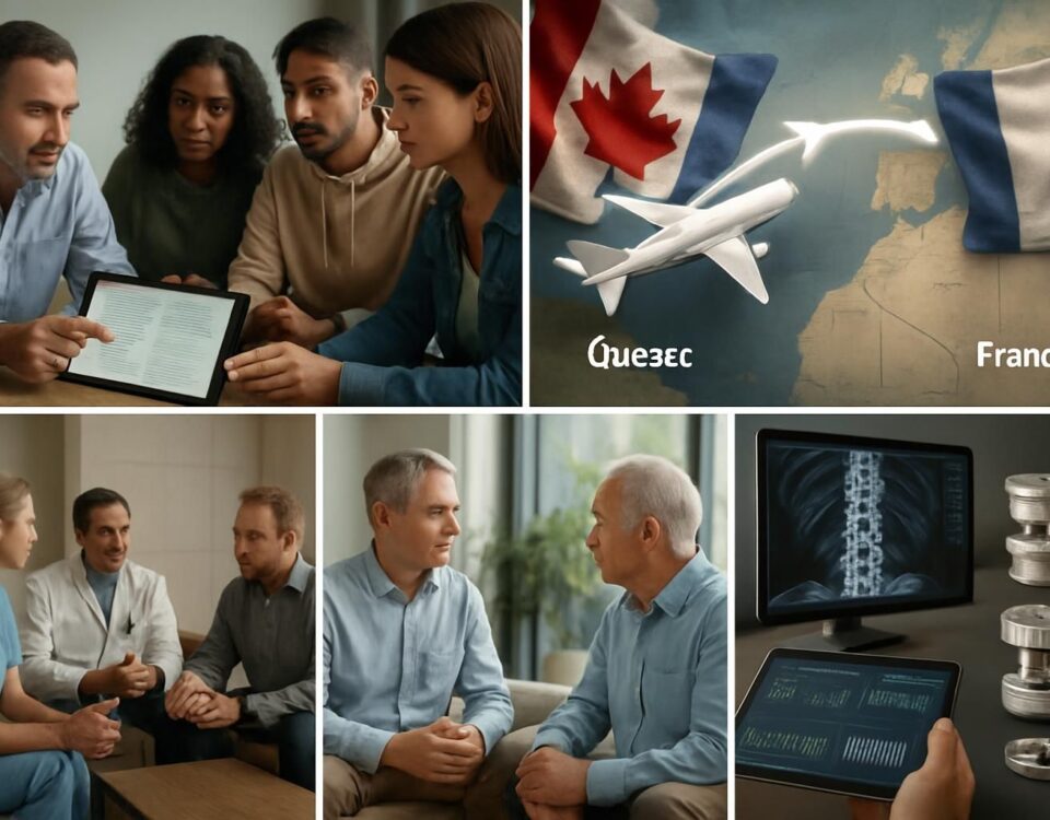 découvrez comment les questionnaires et examens initiaux révolutionnent les soins pour les patients québécois en améliorant le diagnostic et le suivi médical.