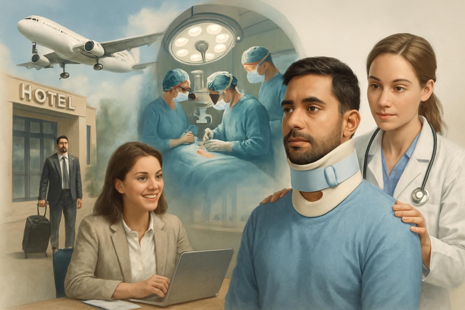 découvrez comment la logistique médicale et l'hébergement optimisent les soins pour améliorer les résultats cliniques et assurer un meilleur bien-être des patients.