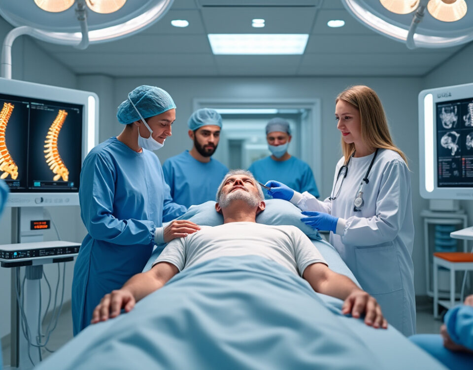 découvrez comment la comparaison des approches françaises et québécoises en soins rachidiens ouvre la voie au futur de la chirurgie.