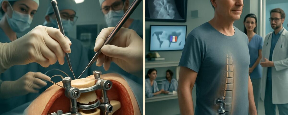 découvrez le rôle des implants innovants tops™, intraspine® et esp dans la réussite d'un parcours médical avancé pour le traitement des pathologies spinales.