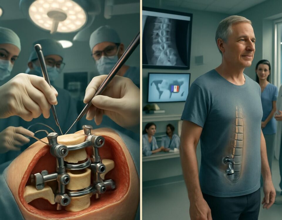 découvrez le rôle des implants innovants tops™, intraspine® et esp dans la réussite d'un parcours médical avancé pour le traitement des pathologies spinales.